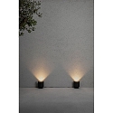 Faro Vloerarmatuur NOBORU LED IP65, donkergrijs 