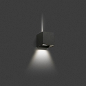 Wandarmatuur voor buitenshuis OLAN 2-vlams LED IP65, donkergrijs 