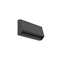 Wandarmatuur voor buitenshuis MUST LED IP65, donkergrijs 