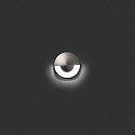 Faro Vloerinbouwarmatuur KANE 1 1-voudig, rond IP67, rvs, gesatineerd 