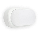 outdoor wall luminaire FRED 245 LED IP65, white matt 