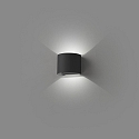 Wandarmatuur voor buitenshuis SUNSET 2-vlams LED IP54, donkergrijs 