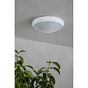 Faro Wandarmatuur DAKRON E27 IP65, wit mat 