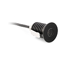 Faro Vloerinbouwarmatuur GRUND 37 (INCL HONEYCOMB) 700MA rond, stijf, begaanbaar IP67, zwart, geanodiseerd dimbaar