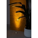 Faro floor recessed luminaire GRUND 80 (INCL HONEYCOMB) 350MA round, rigid, passable IP67, black, anodised dimmable