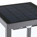Faro Vloerarmatuur SAURA LED IP54, donkergrijs 