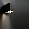 Faro Wandarmatuur LACRE E27 IP54, donkergrijs 