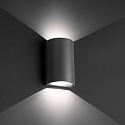 Faro Wandarmatuur voor buitenshuis LACE 2-vlams LED IP54, donkergrijs 