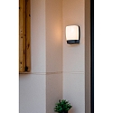 Faro Wandarmatuur voor buitenshuis POL LED IP54, donkergrijs 