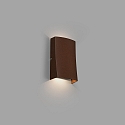 Faro Wandarmatuur voor buitenshuis NAIROBI LED IP54, roestbruin 