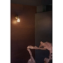 Faro Wandarmatuur NAHIR E27 IP44, messing 