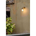 Faro Wandarmatuur NAHIR E27 IP44, messing 
