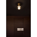 Faro Wand- en plafondarmatuur MAUREN E27 IP44, messing 