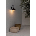 Faro wall luminaire NAUTICA E27 IP33, rust brown 