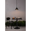 Faro Pendelarmatuur NAUTICA E27 IP33, roestbruin 