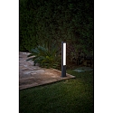 Faro Lichtpaal NANDA LED IP54, donkergrijs 