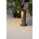 Faro Lichtpaal LOTUS LED IP65, donkergrijs 
