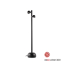 Lichtpaal BROT 900 2-vlams LED IP65, zwart 