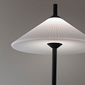 Faro Staande armatuur voor buiten SAIGON OUT E27 IP44, donkergrijs, wit mat 