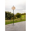 Faro Staande armatuur voor buiten SAIGON OUT E27 IP44, donkergrijs, wit mat 