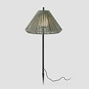 Faro Armatuur met grondpen SAIGON OUT E27 IP44, donkergrijs, olijfgroen 