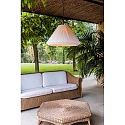 Faro outdoor pendant luminaire SAIGON OUT E27 IP44, dark grey, white 