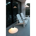 Faro Pendelarmatuur SAIGON OUT E27 IP44, donkergrijs 