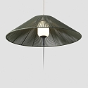Faro Pendelarmatuur voor buiten SAIGON OUT E27 IP44, donkergrijs, olijfgroen 