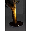 Faro floor recessed luminaire TRAS 2L / 13° / 24V DC 2 flames, without frame, adjustable IP67, black matt dimmable