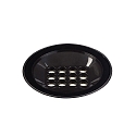 floor recessed luminaire TRAS 25L / 40° / 700MA 12 flames, rigid IP67, black matt dimmable