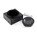 Faro floor recessed luminaire TRAS 25L / 40° / 700MA 12 flames, rigid IP67, black matt dimmable