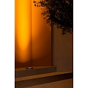 Faro floor recessed luminaire TRAS 25L / 40° / 700MA 12 flames, rigid IP67, black matt dimmable