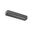 Wandarmatuur voor buitenshuis DORO 380 2-vlams LED IP65, donkergrijs 