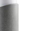 Faro path light BLOCK 350 E27 IP65, concrete grey 