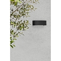 Faro wall luminaire ANCORA E27 IP44, dark grey 