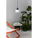 Faro Pendelarmatuur MUFFIN E27 IP44, donkergrijs 