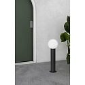 Faro Staande armatuur voor buiten MOON E27 IP44, donkergrijs 