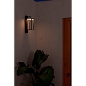 Faro Wandarmatuur voor buitenshuis KERALA LED IP54, donkergrijs 
