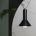 Faro Tafelarmatuur FUJI LED IP44, gesatineerd, zwart 