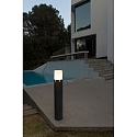 Faro Lichtpaal TRAM E27 IP65, donkergrijs 