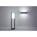 Faro Wandarmatuur voor buitenshuis STICKER LED IP55, donkergrijs 
