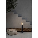 Faro Lichtpaal LOGAR LED IP54, donkergrijs 