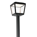 Faro Vloerarmatuur PLAZA LED IP54, donkergrijs 