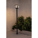 Faro Vloerarmatuur PLAZA LED IP54, donkergrijs 