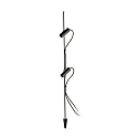 Armatuur met grondpen CLAP 130 2-vlams LED IP65, zwart 