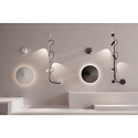 Faro Wandarmatuur voor buitenshuis CLAP LED IP65, zwart 