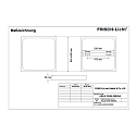 Frisch-Licht Downlight ADLQ2235A.3883DA vierkant, DALI aanstuurbaar IP20, wit dimbaar