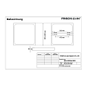 Frisch-Licht Downlight ADLQ2235A.3883 vierkant, schakelbaar IP20, wit 