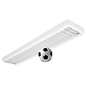 Rasterarmatuur balbestendig, schakelbaar IP20, wit 