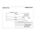 Frisch-Licht LED Surfaced /Pendant grid luminaire, 18/32W, 4000K, 4700lm, IP20, UGR < 19, white